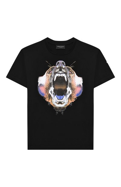 Хлопковая футболка MARCELO BURLON KIDS OF MILAN, арт. 21E/B/MB/1110/0010/2-6Y, фото 1