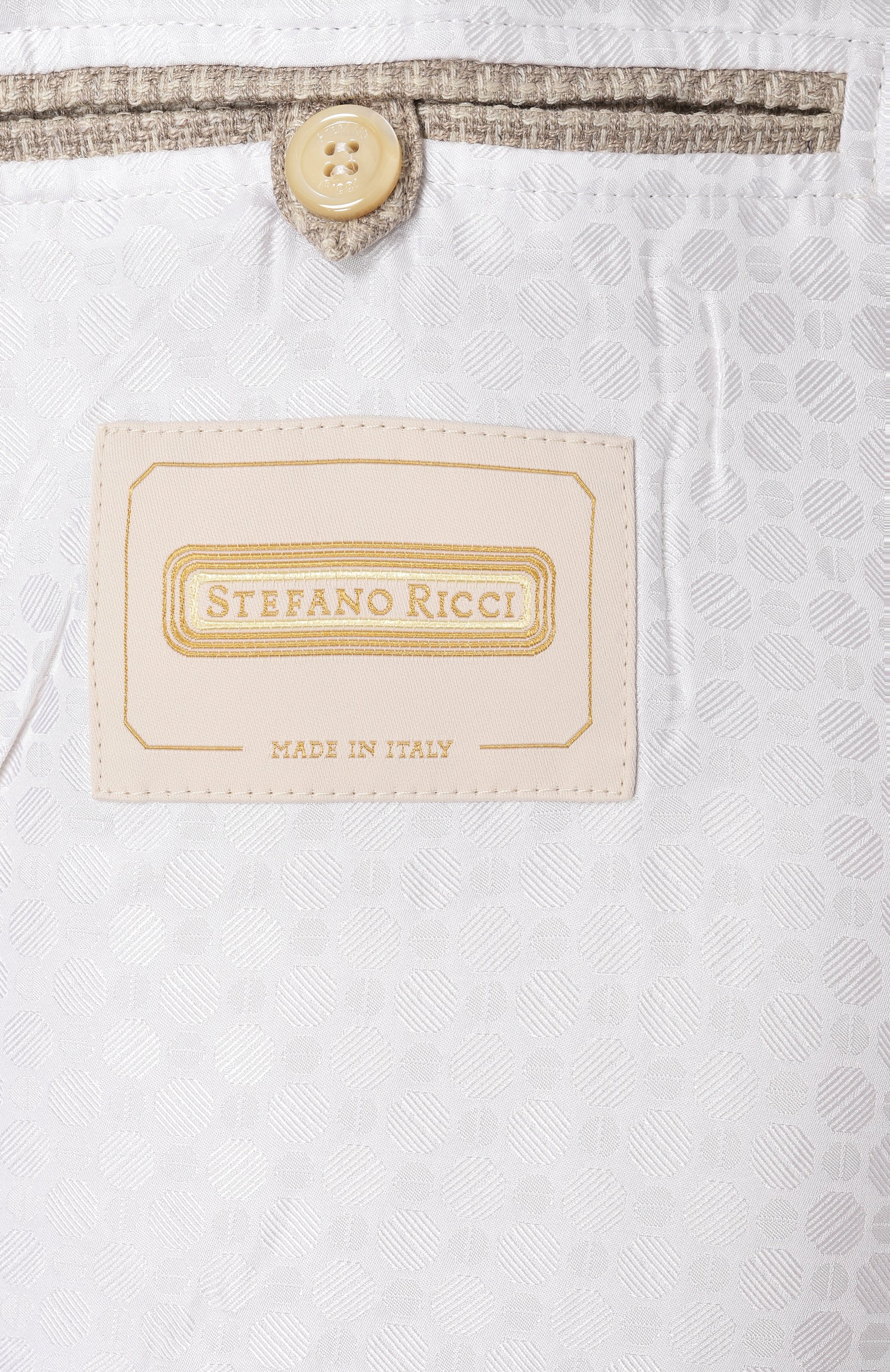 Бомбер из шерсти и шелка STEFANO RICCI бежевого цвета по цене 550000 руб., арт. MZJ5100070/LP50HA, фото 7 Бомбер из шерсти и шелка STEFANO RICCI, арт. MZJ5100070/LP50HA, фото 7