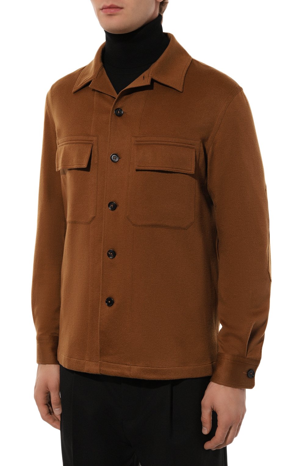 Кашемировая куртка-рубашка ZEGNA, арт. E8V46/S0T6B, фото 3