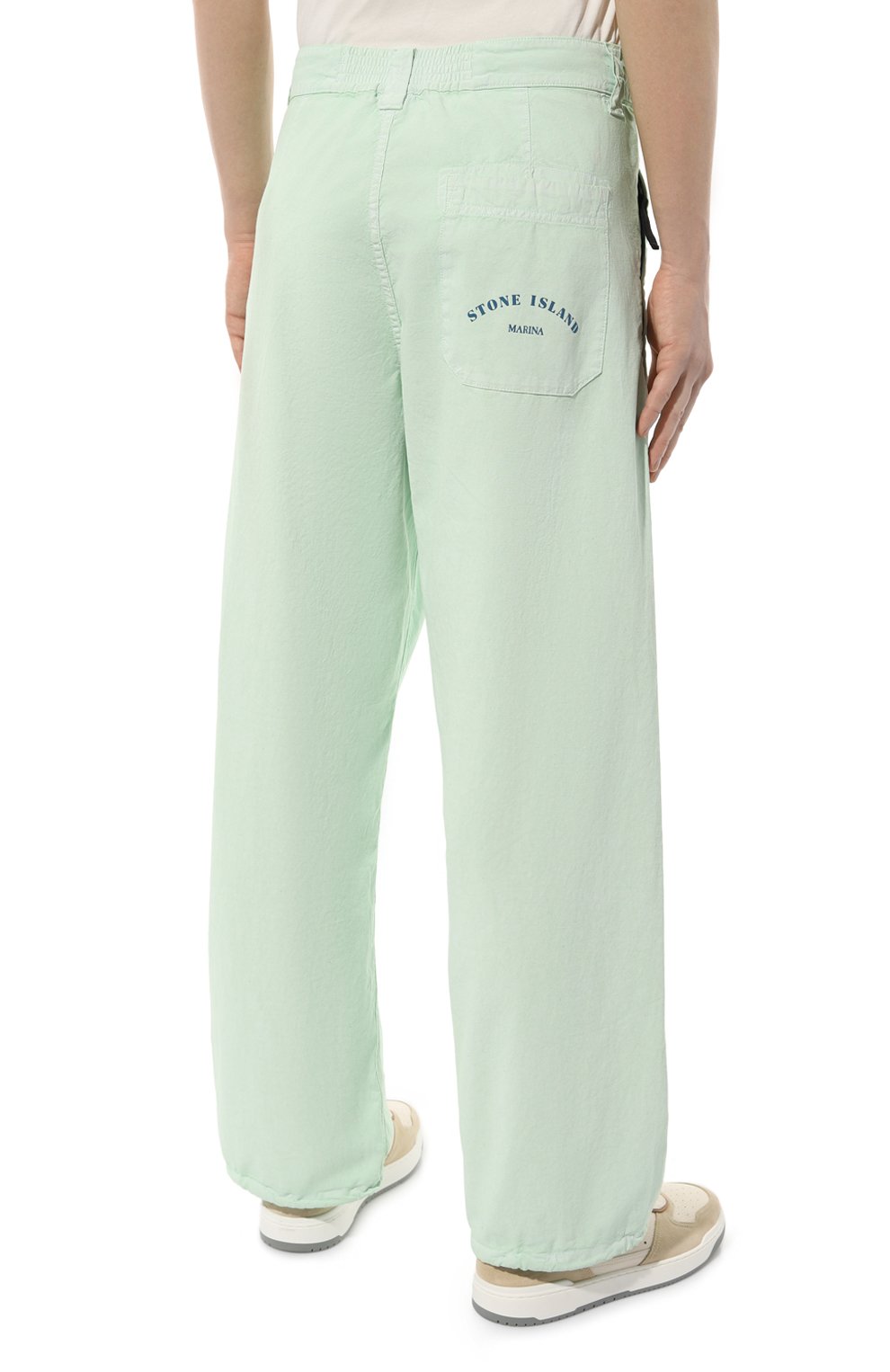 Хлопковые брюки STONE ISLAND, арт. 7815317X3, фото 4