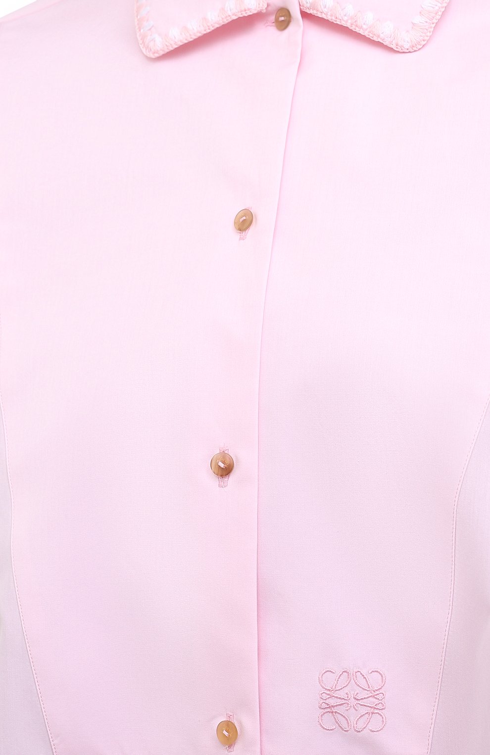 Хлопковая рубашка LOEWE, арт. S540Y05X06, фото 5