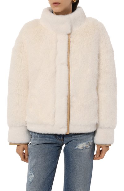 Шуба из экомеха MAX AND MOI, арт. VALKY, фото 3