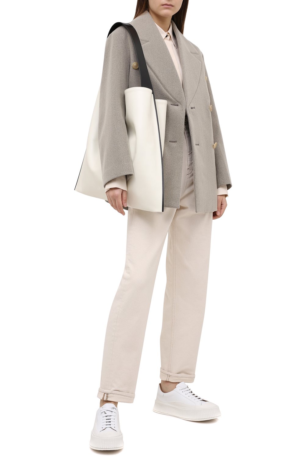 Шерстяное пальто JACQUEMUS, арт. 203C002/123850, фото 2