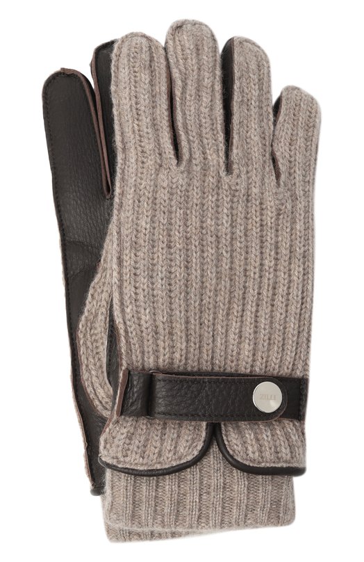 Комбинированные перчатки Zilli GL0015M0350V00000 Бежевый GL0015M0350V00000