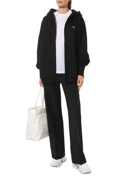 Хлопковая толстовка PRADA, арт. 138572-1YYC-F0967-202, фото 2