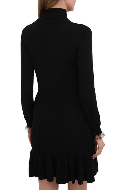 Шерстяное платье REDVALENTINO, арт. UR0KD01L/5FR, фото 4
