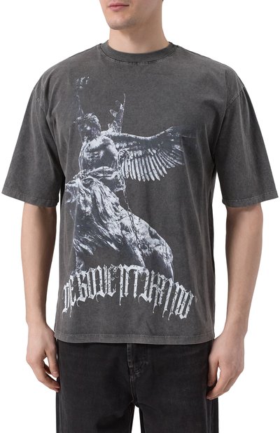 Хлопковая футболка DIEGO VENTURINO, арт. DVTS0D00, фото 3