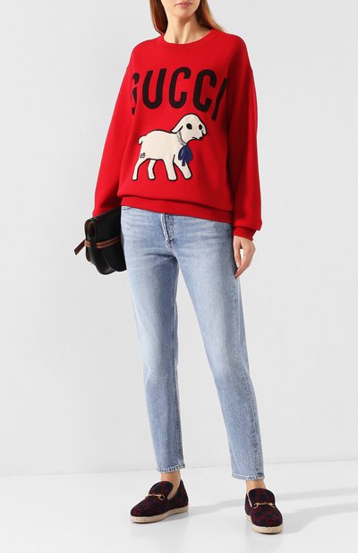 Хлопковый свитшот GUCCI, арт. 469250/XJBUE, фото 2