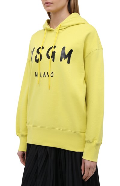 Хлопковое худи MSGM, арт. 3042MDM188 217499, фото 3