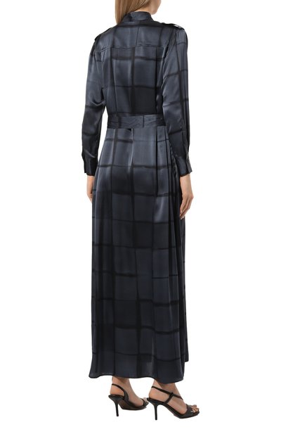 Шелковое платье KITON, арт. D47321K0533E01, фото 4