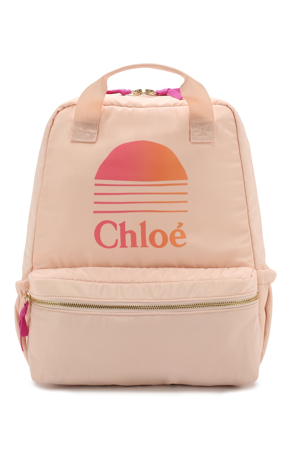 Рюкзак CHLOÉ светло-розового цвета по цене 26140 руб., арт. C10265, фото 1 Рюкзак CHLOÉ, арт. C10265, фото 1