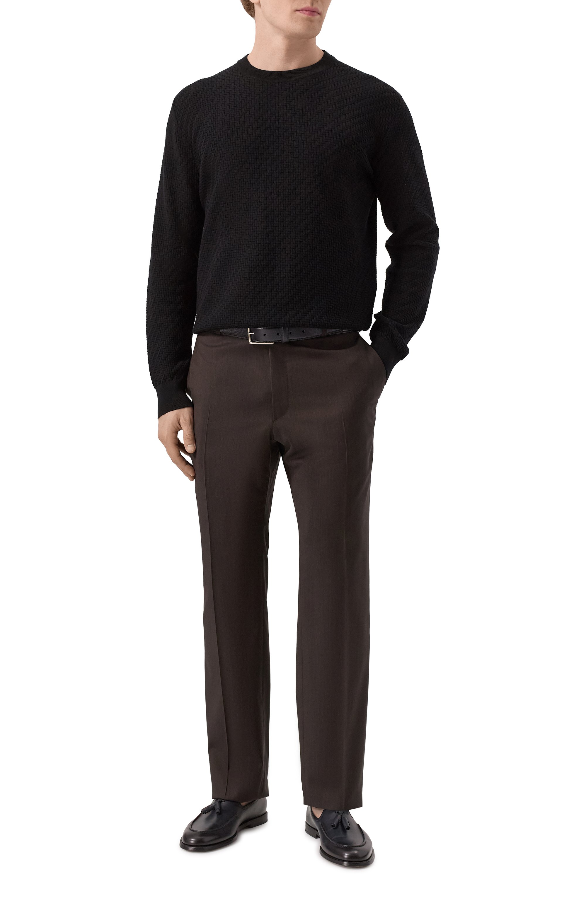 Шерстяные брюки BRIONI, арт. RPC60M-PBA44, фото 2