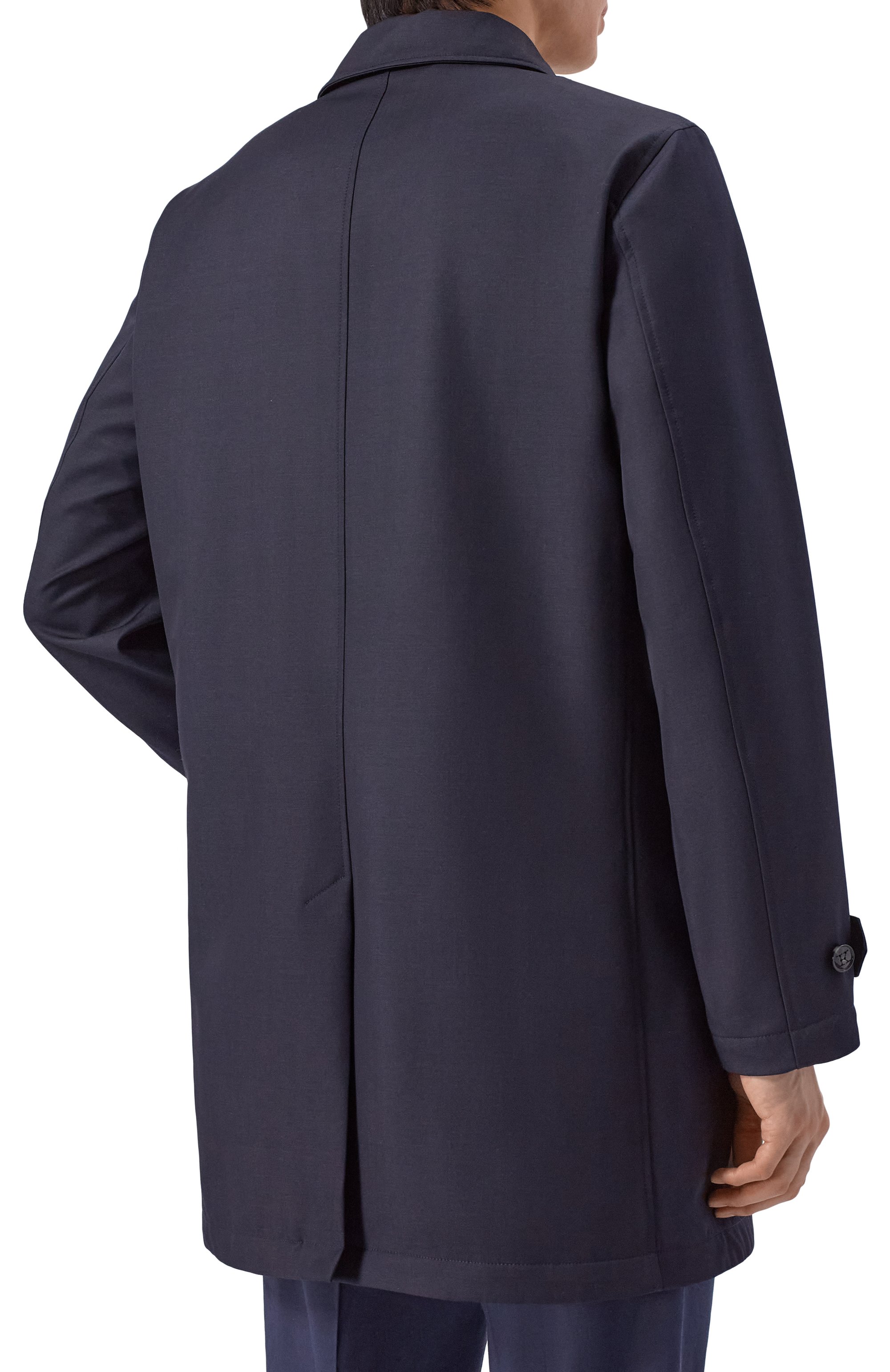 Плащ из шерсти и шелка KITON, арт. UW2310BV0830H, фото 4