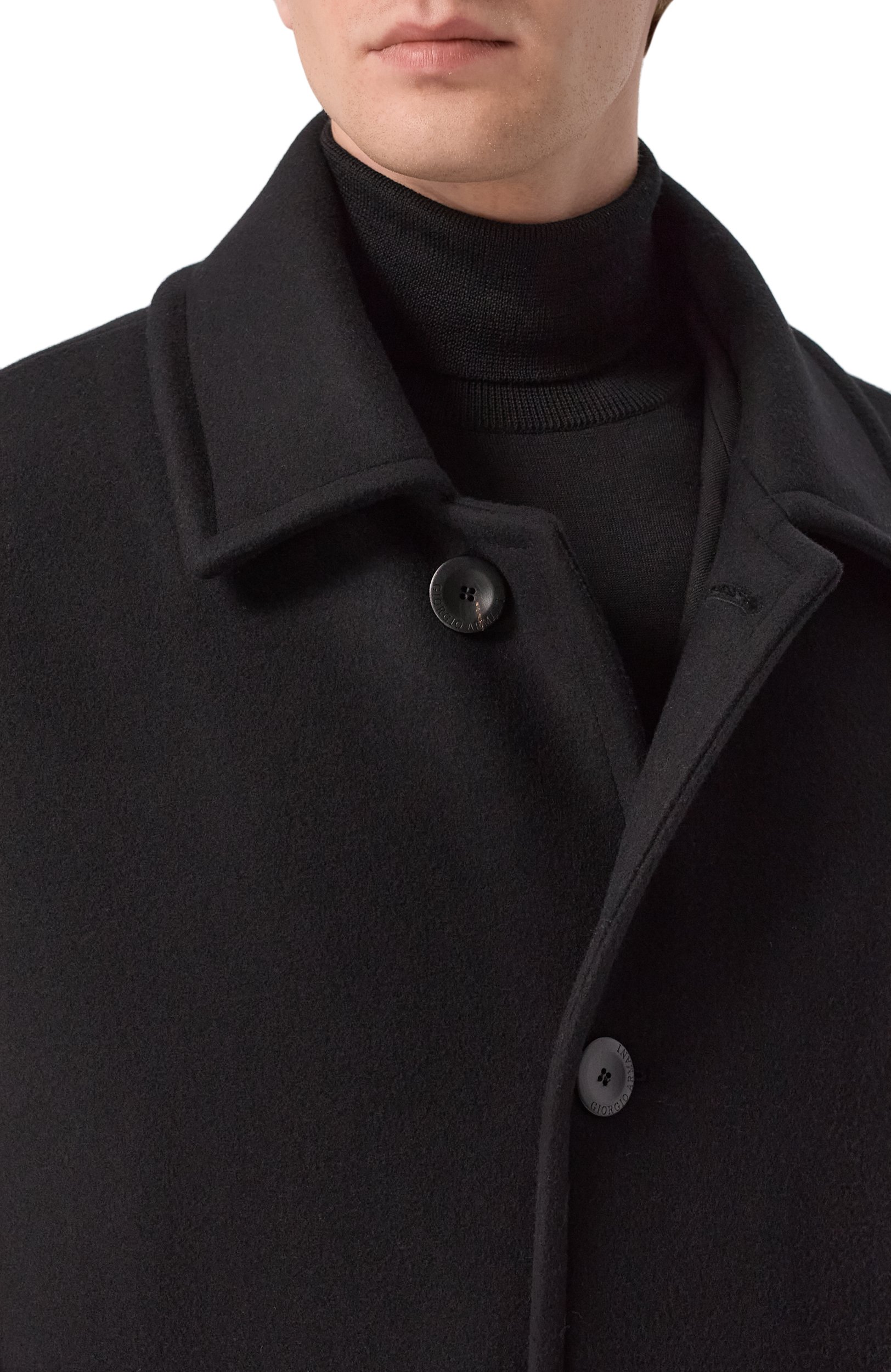 Пальто из шерсти и кашемира GIORGIO ARMANI, арт. GM004047/TE16788, фото 5