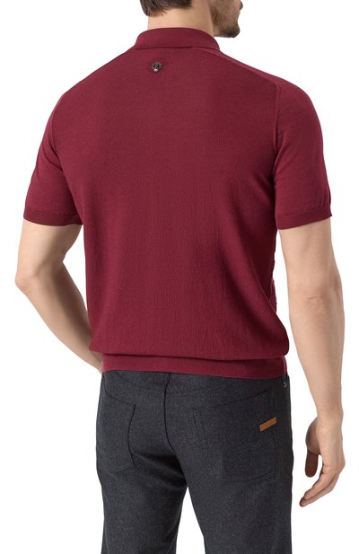 Поло из шелка и хлопка STEFANO RICCI, арт. K818098P31/F25279, фото 4