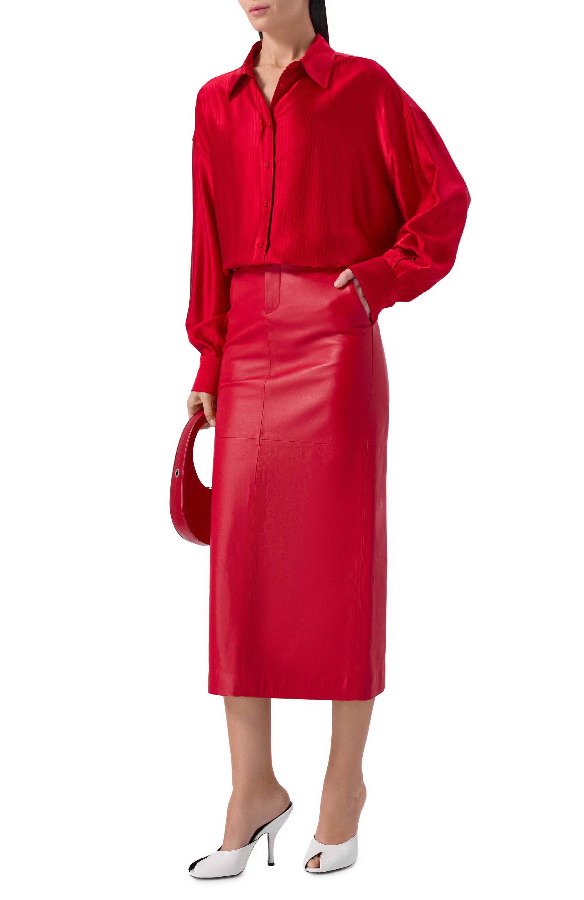 Кожаные мюли date 105 JUDE, арт. DATE MULE IN/LEATHE R, фото 3