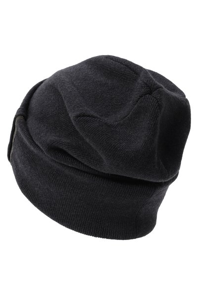 Кашемировая шапка BRUNELLO CUCINELLI темно-синего цвета по цене 68650 руб., арт. M12163199, фото 3 Кашемировая шапка BRUNELLO CUCINELLI, арт. M12163199, фото 3