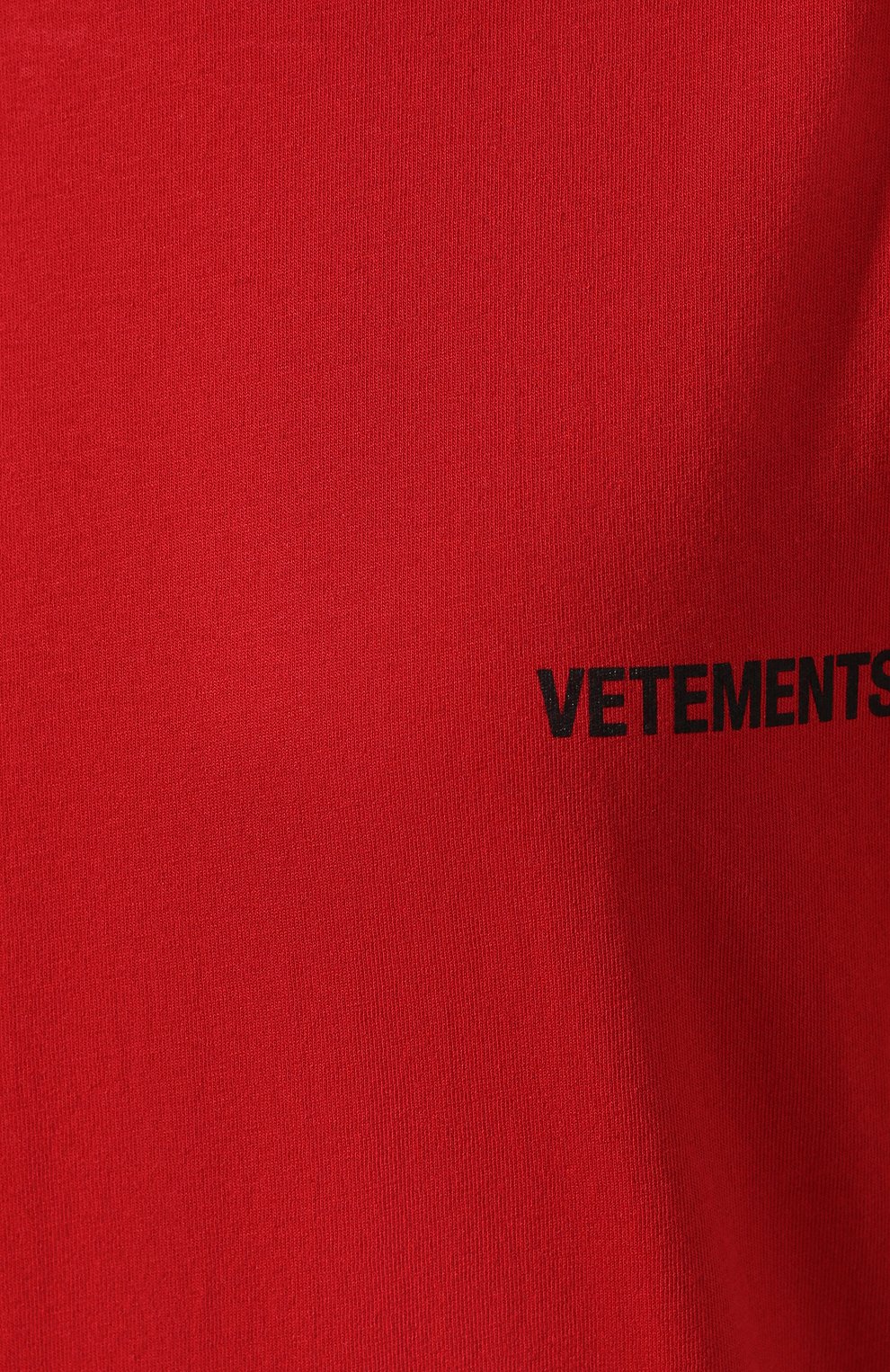 Хлопковая футболка VETEMENTS, арт. UAH21TR501 1600/W, фото 5