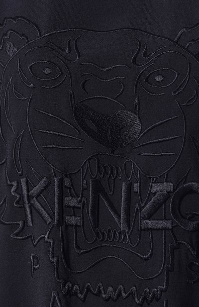Свитшот KENZO темно-синего цвета по цене 46500 руб., арт. FA52T00105AC, фото 5 Свитшот KENZO, арт. FA52T00105AC, фото 5