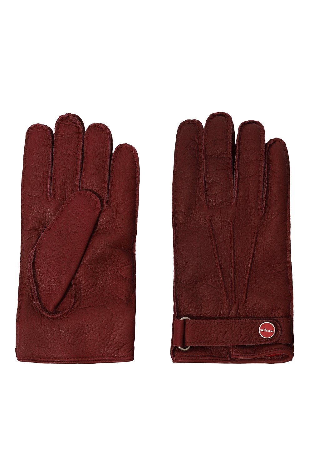 Кожаные перчатки KITON, арт. UGU023K0257F06, фото 2