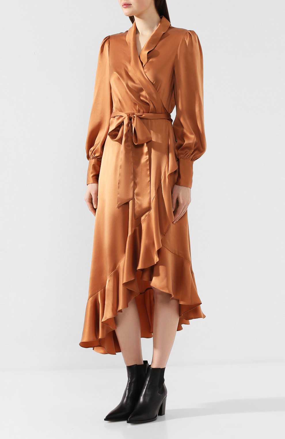 Шелковое платье ZIMMERMANN, арт. 5824DRSUP, фото 3