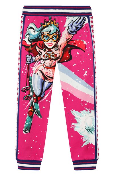 Хлопковые джоггеры DOLCE & GABBANA, арт. L5JP4A/G7TSX/2-6, фото 2