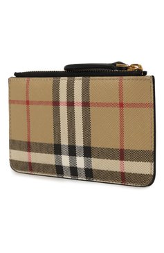 Женская футляр для ключей BURBERRY бежевого цвета, арт. 8058472 | Фото 2 (Материал сплава: Проставлено; Нос: Не проставлено; Материал: Пластик)