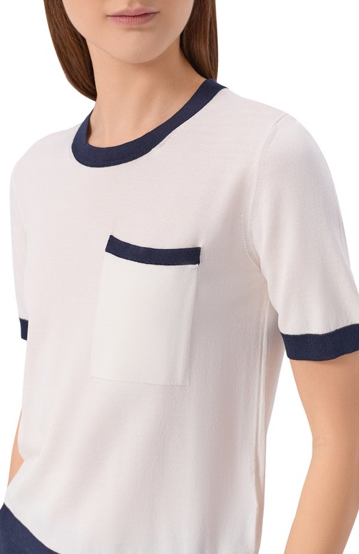 Пуловер из вискозы Gran Sasso 57210/27810 Белый  57210/27810 Фото 5