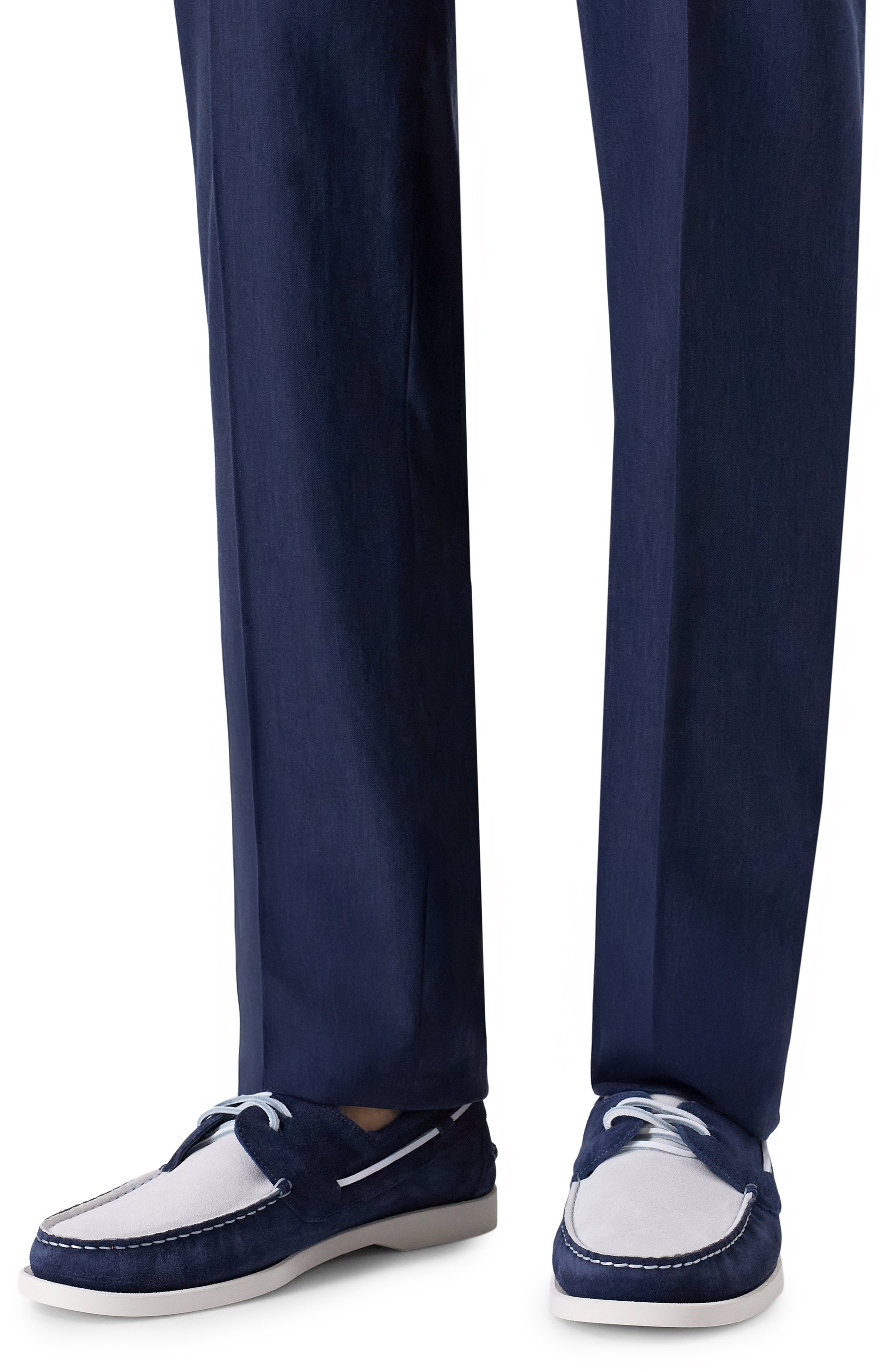 Замшевые топсайдеры KITON, арт. USSA264N0141602, фото 3