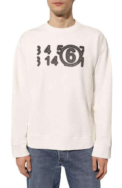 Хлопковый свитшот MM6, арт. S52GU0195/S25537, фото 3