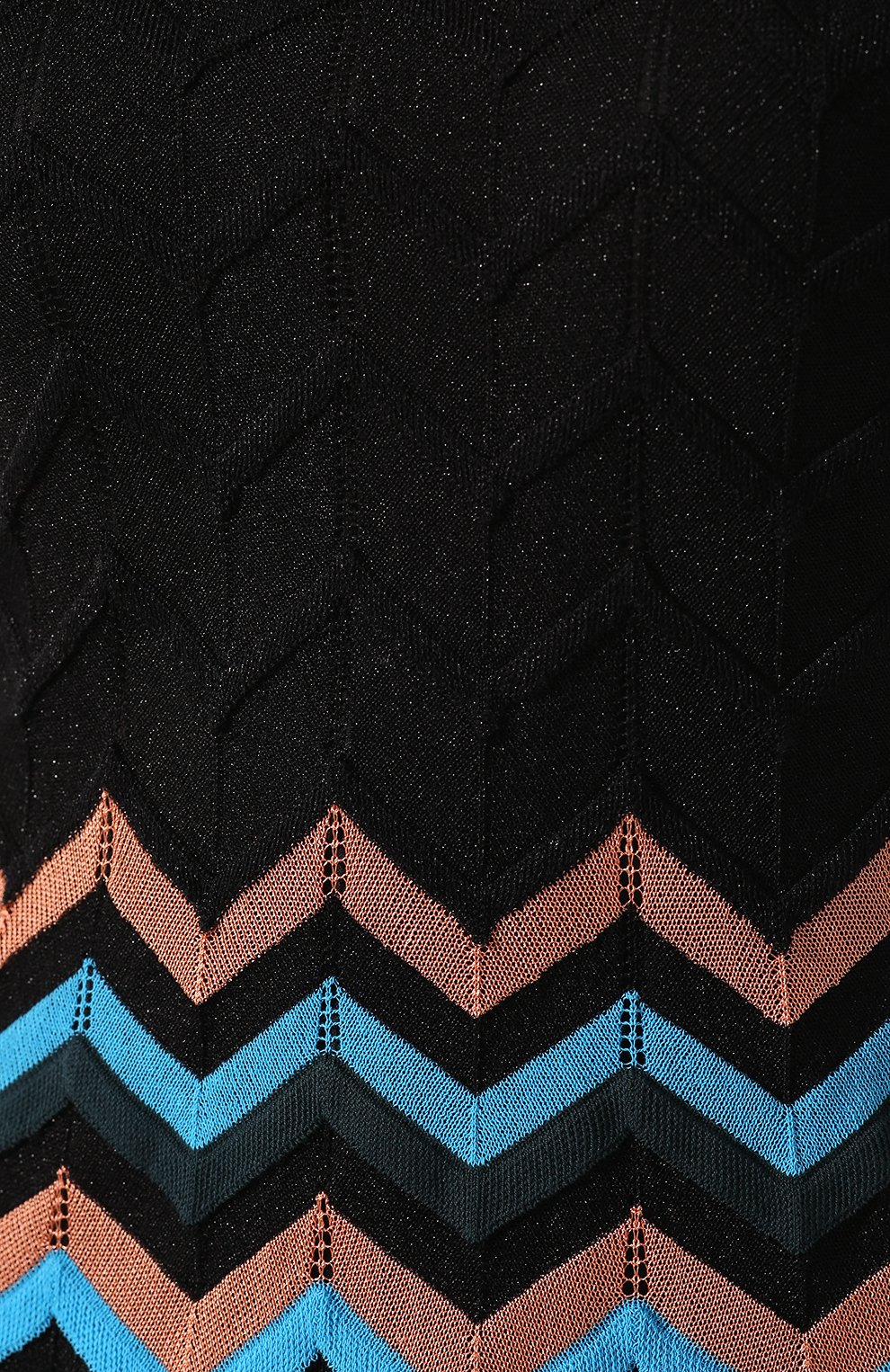 Платье из смеси хлопка и вискозы M MISSONI разноцветного цвета по цене 44950 руб., арт. 2DG00067/2K0024, фото 5 Платье из смеси хлопка и вискозы M MISSONI, арт. 2DG00067/2K0024, фото 5