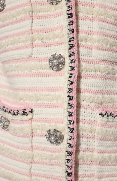 Хлопковый кардиган SELF-PORTRAIT, арт. SS22-142, фото 5