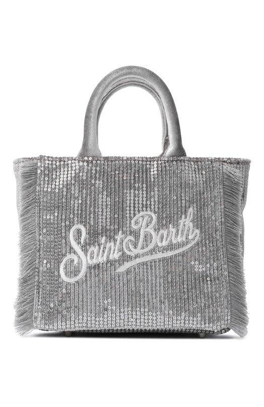 Сумка Vanity mini MC2 Saint Barth VAMI027-01398I/VANITY MINI VELVET Серый VAMI027-01398I/VANITY MINI VELVET