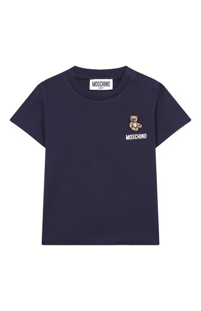 Хлопковая футболка MOSCHINO, арт. MUM04V/LAA02