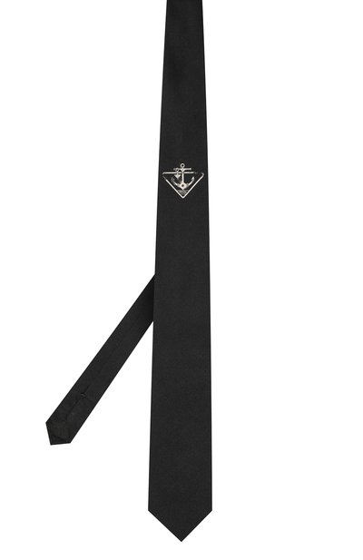 Шелковый галстук PRADA, арт. UCR77-10L1-F0002-141, фото 3