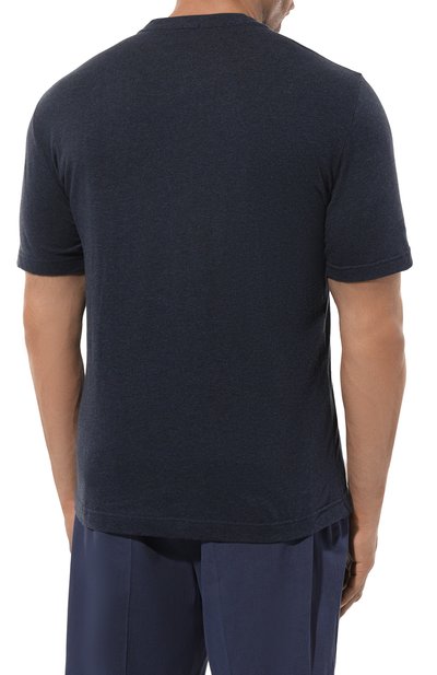 Футболка из хлопка и кашемира CAPOBIANCO, арт. 17M660.WS00./58, фото 4