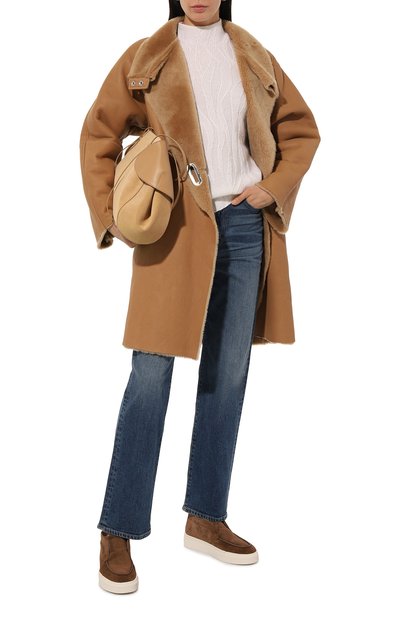 Замшевые кеды SANTONI, арт. WBGG61274PNNPCRJ, фото 2