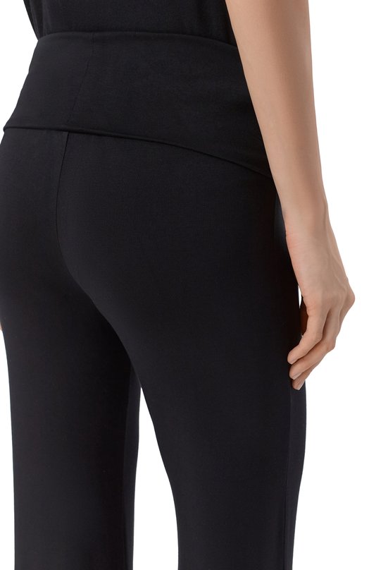 Брюки из вискозы Pietro Brunelli PNH010/BBBAMB Чёрный  PNH010/BBBAMB Фото 5