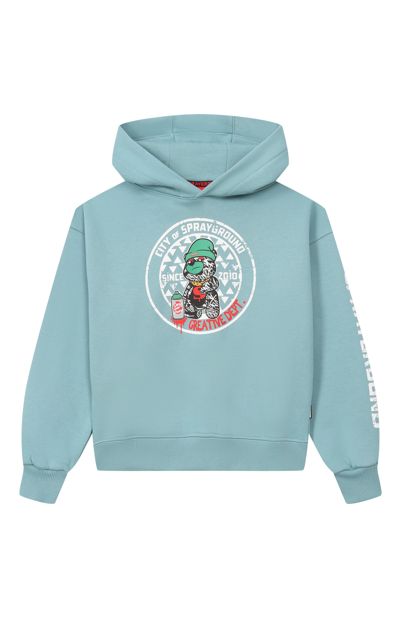 Хлопковое худи SPRAYGROUND, арт. SPY1514GSM0KE/CREATIVE DEPT. PERFECT H00DIE SM00KE, фото 1