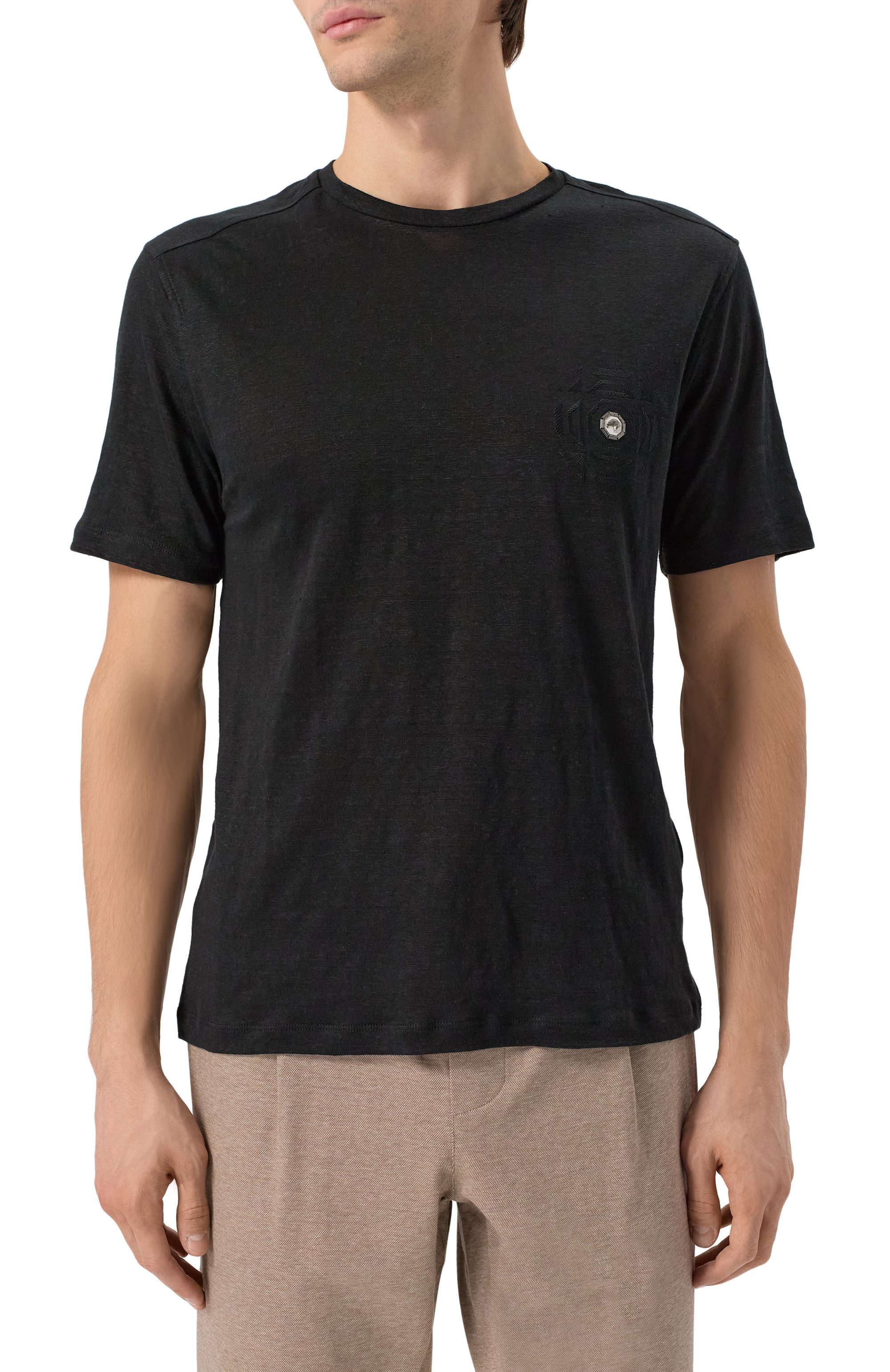 Льняная футболка STEFANO RICCI, арт. MNH5104070/LN, фото 3