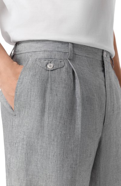 Льняные шорты DOLCE & GABBANA, арт. GP13ST/FU4MF, фото 5