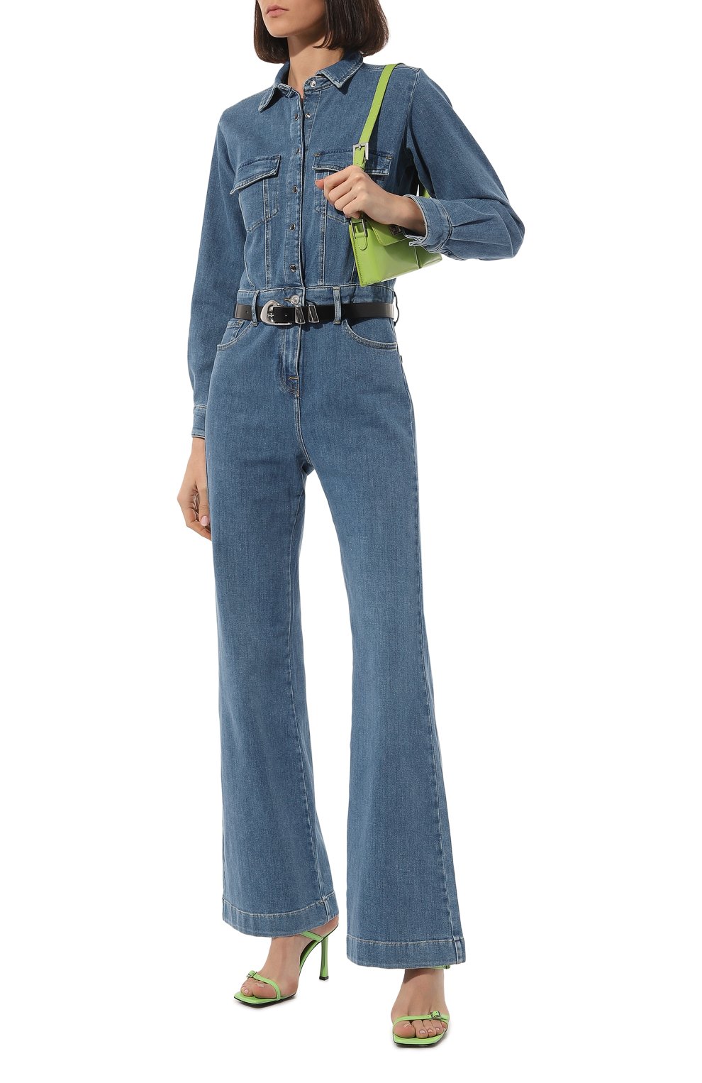 Джинсовый комбинезон 7 FOR ALL MANKIND, арт. JSXLR510WI, фото 2