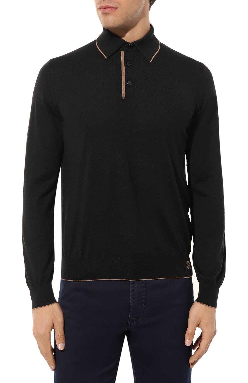 Поло из шерсти и шелка STEFANO RICCI, арт. KE08004P03/E23374, фото 3