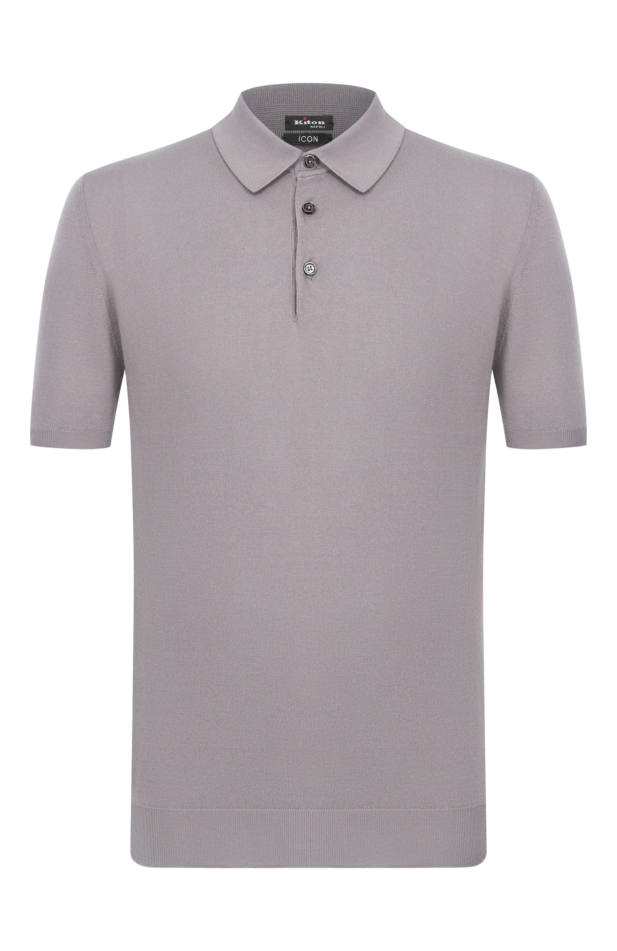 Хлопковое поло KITON, арт. UMKXX33, фото 1