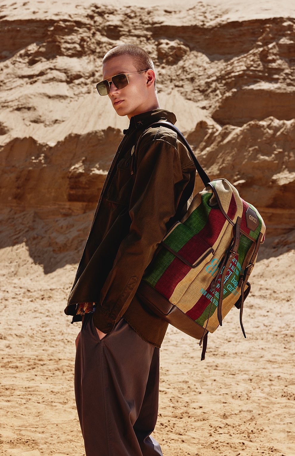 Текстильный рюкзак GUCCI, арт. 625939 ULECT, фото 8