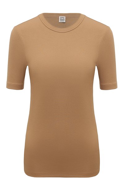 Хлопковая футболка TOTEME, арт. 241-WRT1459-FB0094, фото 1