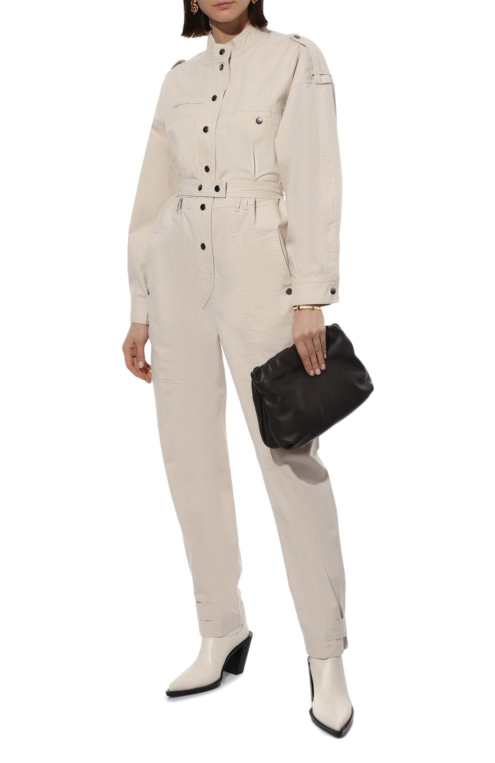 Хлопковый комбинезон ISABEL MARANT ETOILE, арт. CB0331-22P019E/RUTHEL, фото 2