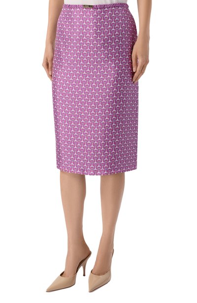 Шелковая юбка GUCCI, арт. 853416/ZAU00, фото 3