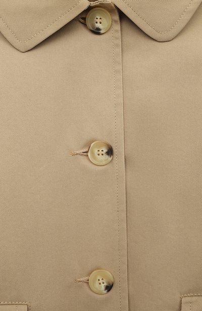 Хлопковый плащ IL GUFO, арт. P23GE035C0056/2A-4A, фото 3