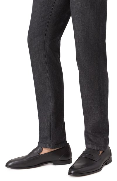 Кожаные пенни-лоферы windsor BALLY, арт. MSF0DG/VT049, фото 3